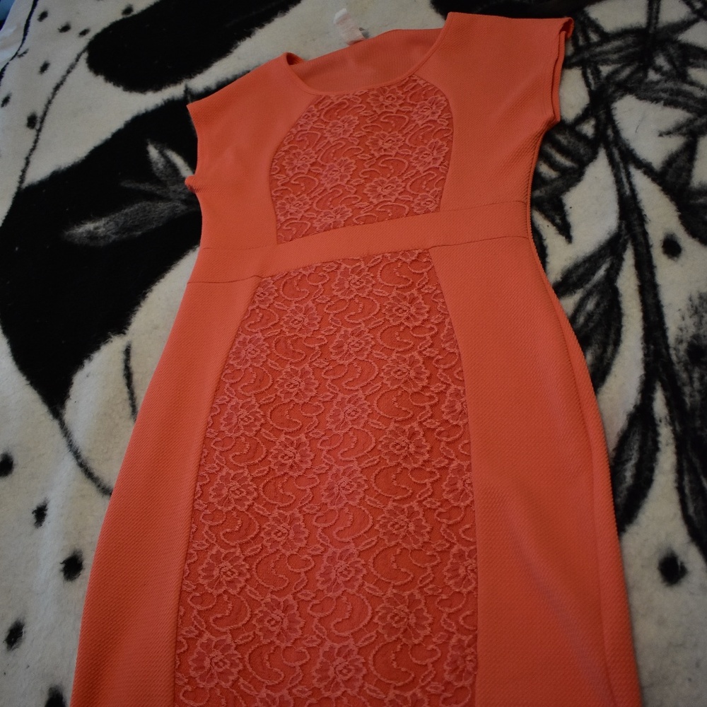 Orange Dress XL